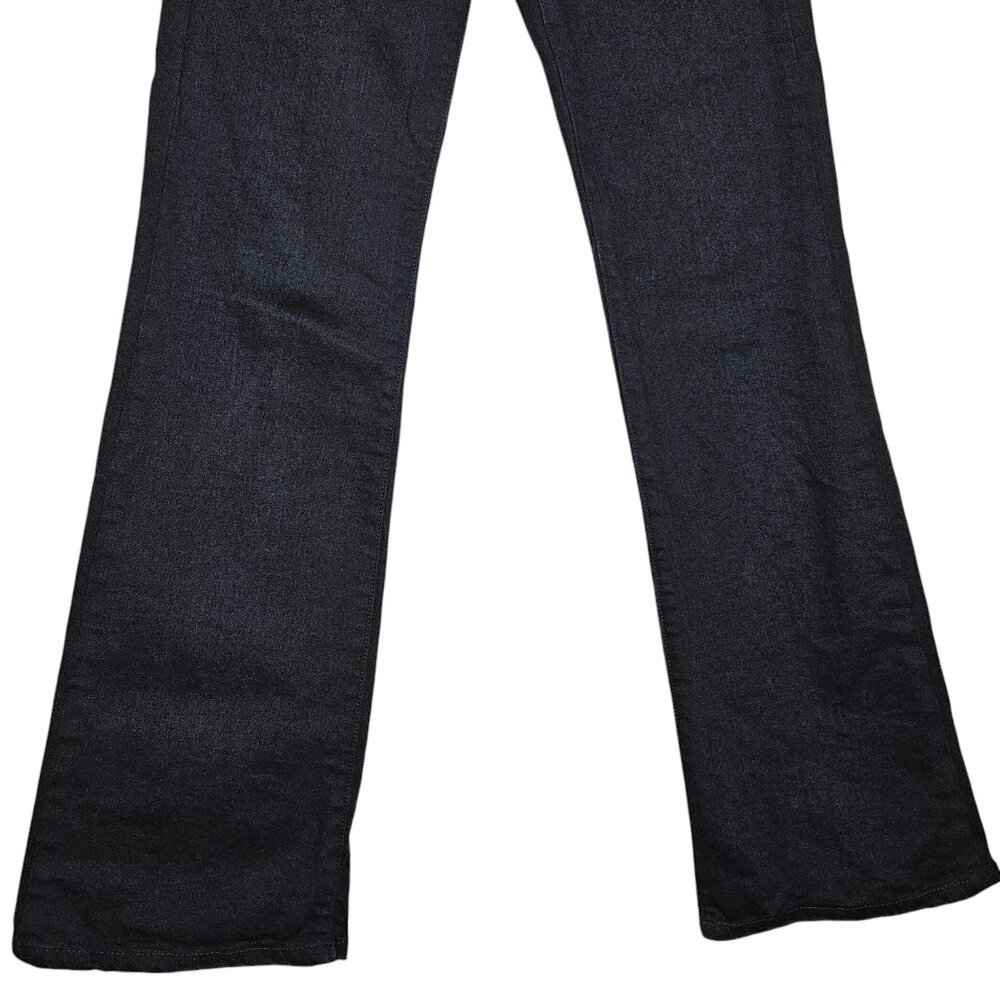 Nili Lotan Celia Distressed Black Bootcut Stretch‎ Denim Jeans Size 25 - Picture 7 of 15